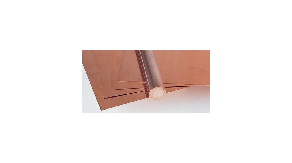 Stab, Kupfer, 3mm x 1m, Packung à 10 Stück